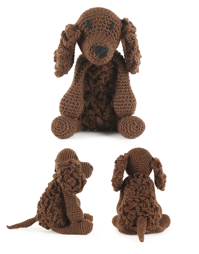 toft chad the american water spaniel amigurumi crochet animal